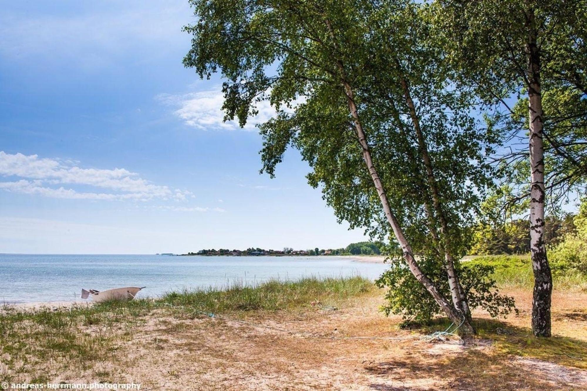 Neues Ferienhaus Auf Gotland 700 Meter Zum Meer Villa Ljugarn Exterior foto